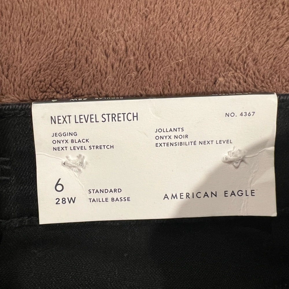 American Eagle Black Jeggings